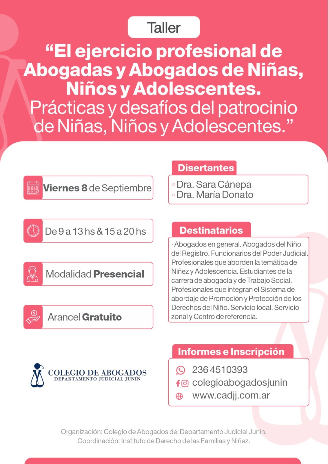 Taller abog nnya Colegio Abogados Junin_1
